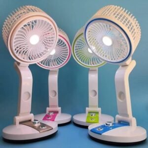 Folding Fan with Led Light